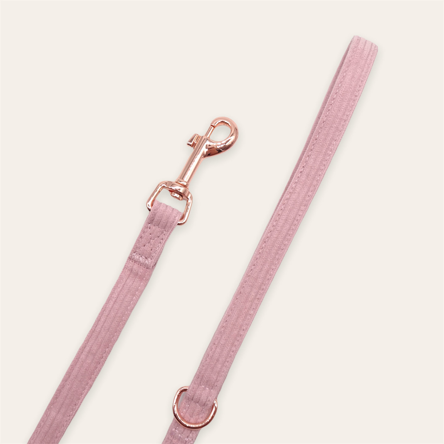 Corduroy Leash in Blush